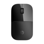 Refurbished HP Z3700 G2 Wireless Blue LED Mouse with 2.4GHz Connectivity, 1200 DPI Optical Sensor, Black Onyx
